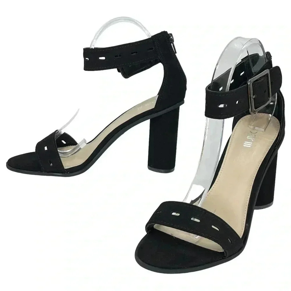 Bar III Breeanne Black Womens Heels Size 10M - Picture 8 of 12